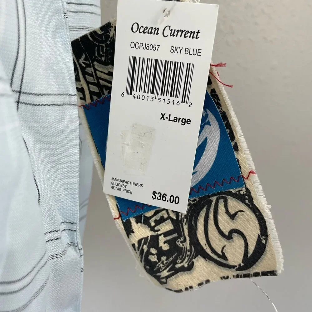 NWT Ocean Current Botton Down Shirt Size XL